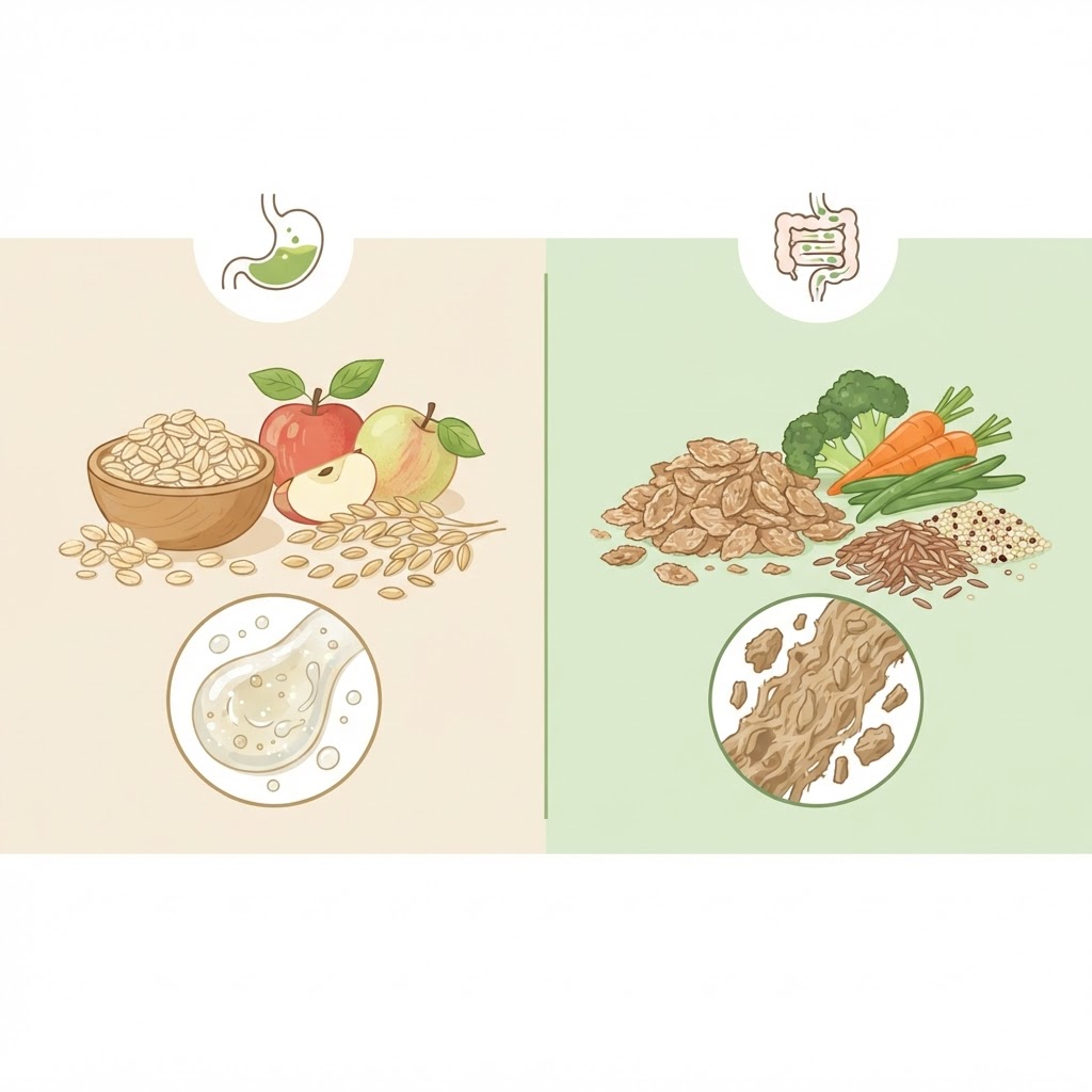 水溶性 vs 非水溶性膳食纖維:你吃的膳食纖維吃對了嗎?