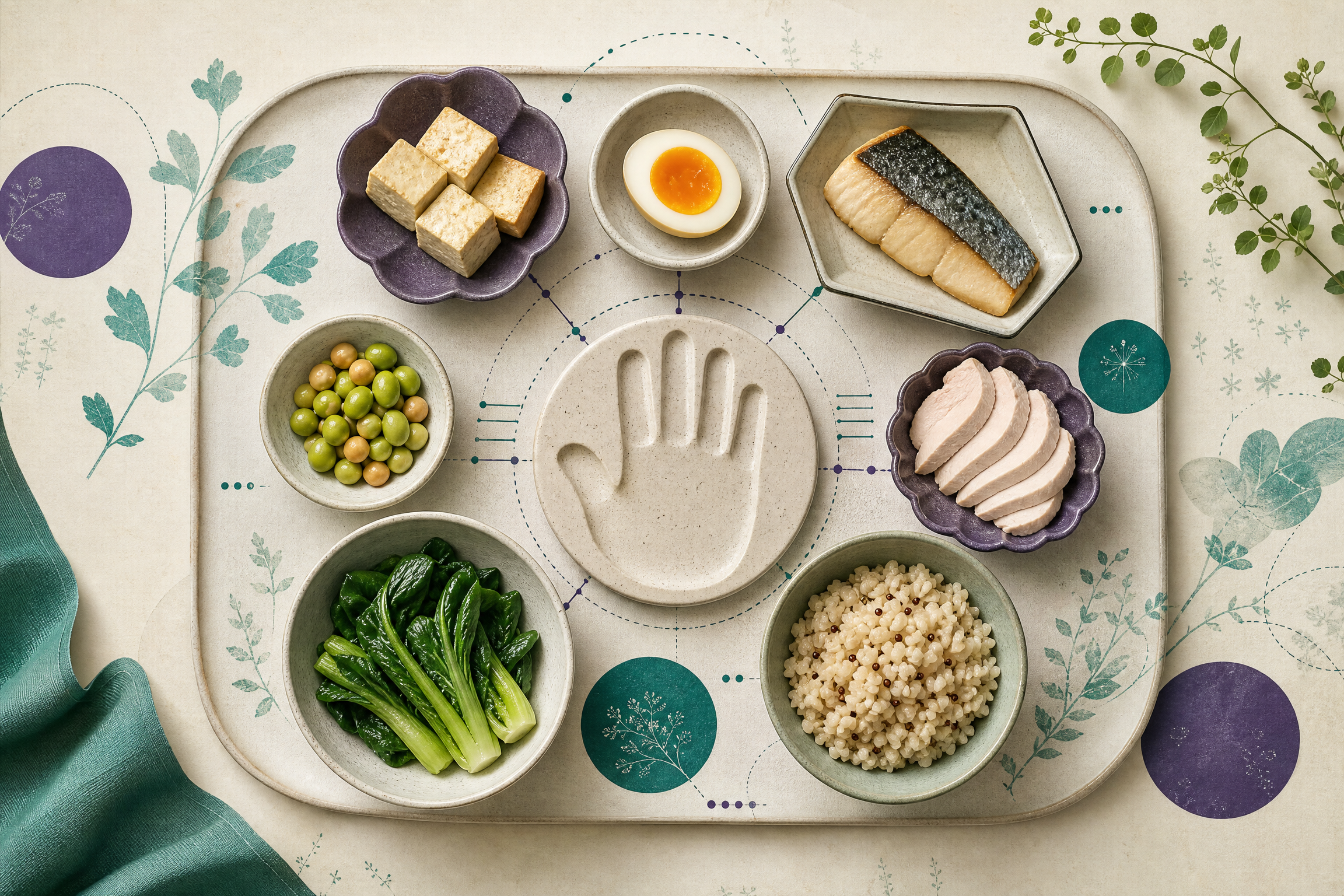 外食族蛋白質怎麼吃？用一掌心、來源與搭配判斷每日份量