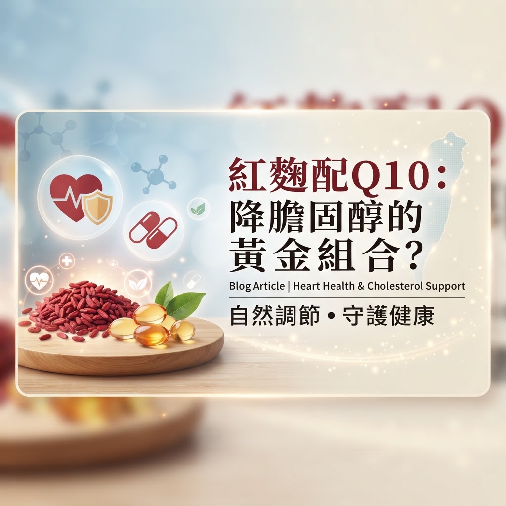 紅麴配Q10:降膽固醇的黃金組合?營養師解析風險與好處
